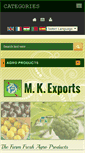 Mobile Screenshot of mkexports.co.in